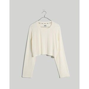 Madewell Raglan Supercropped Tee NWT Size S